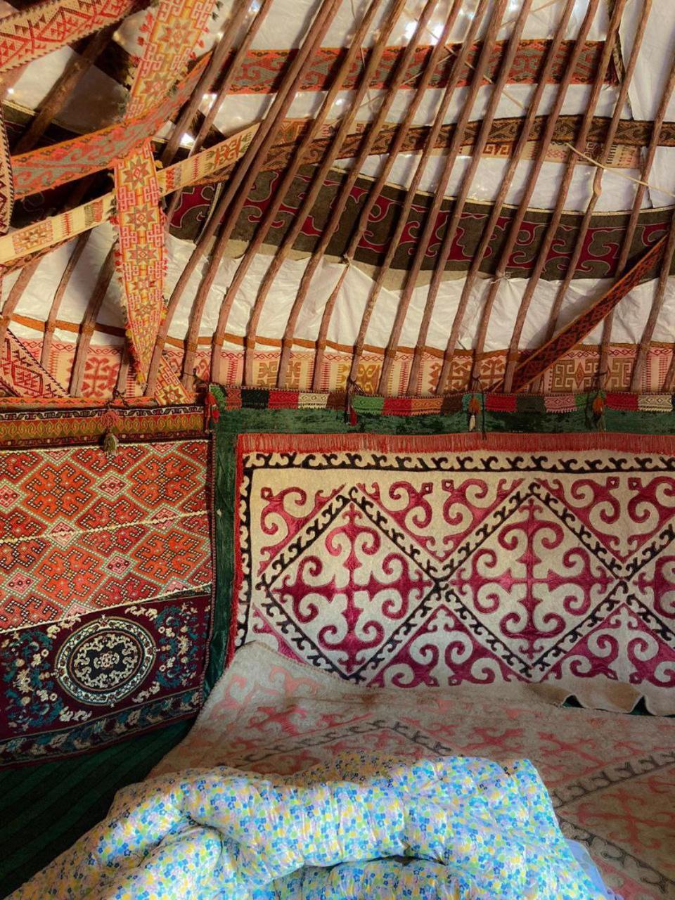 فندق Authentic Uzbek Yurt Camp Eco-Friendly Nurota المظهر الخارجي الصورة