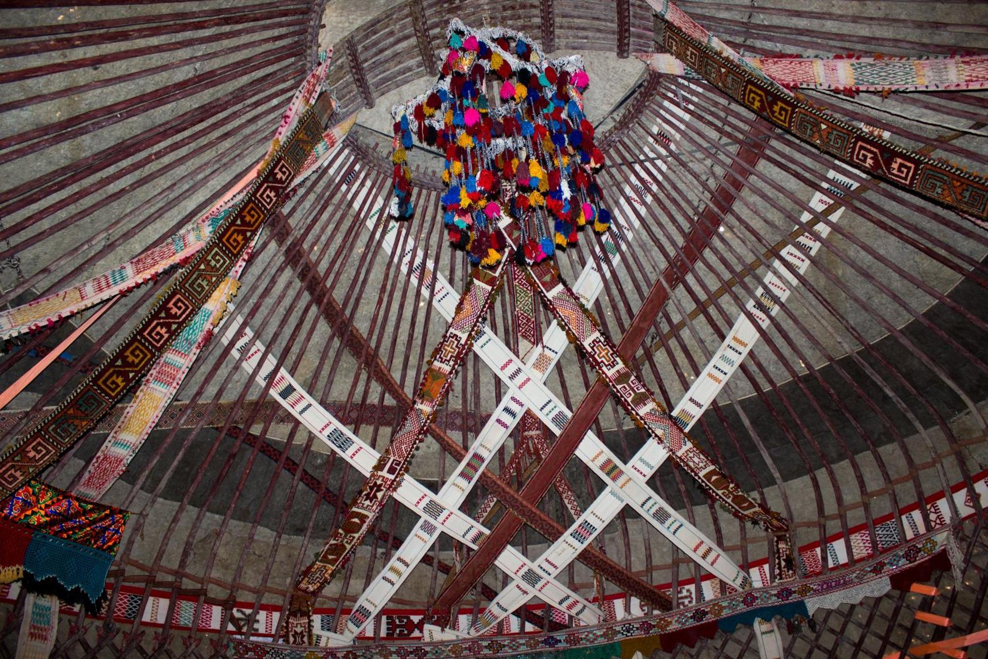 فندق Authentic Uzbek Yurt Camp Eco-Friendly Nurota المظهر الخارجي الصورة